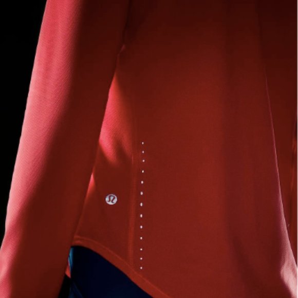 LULULEMON  - HIGH NECK RUNNING AND TRAINING LONG SLEEVE SHIRT - relaxed fit - Picture 3 of 4